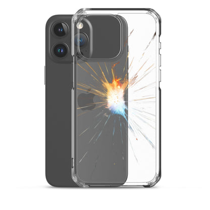 Supernova Spectacle for iPhone-Clear Case - InkSync