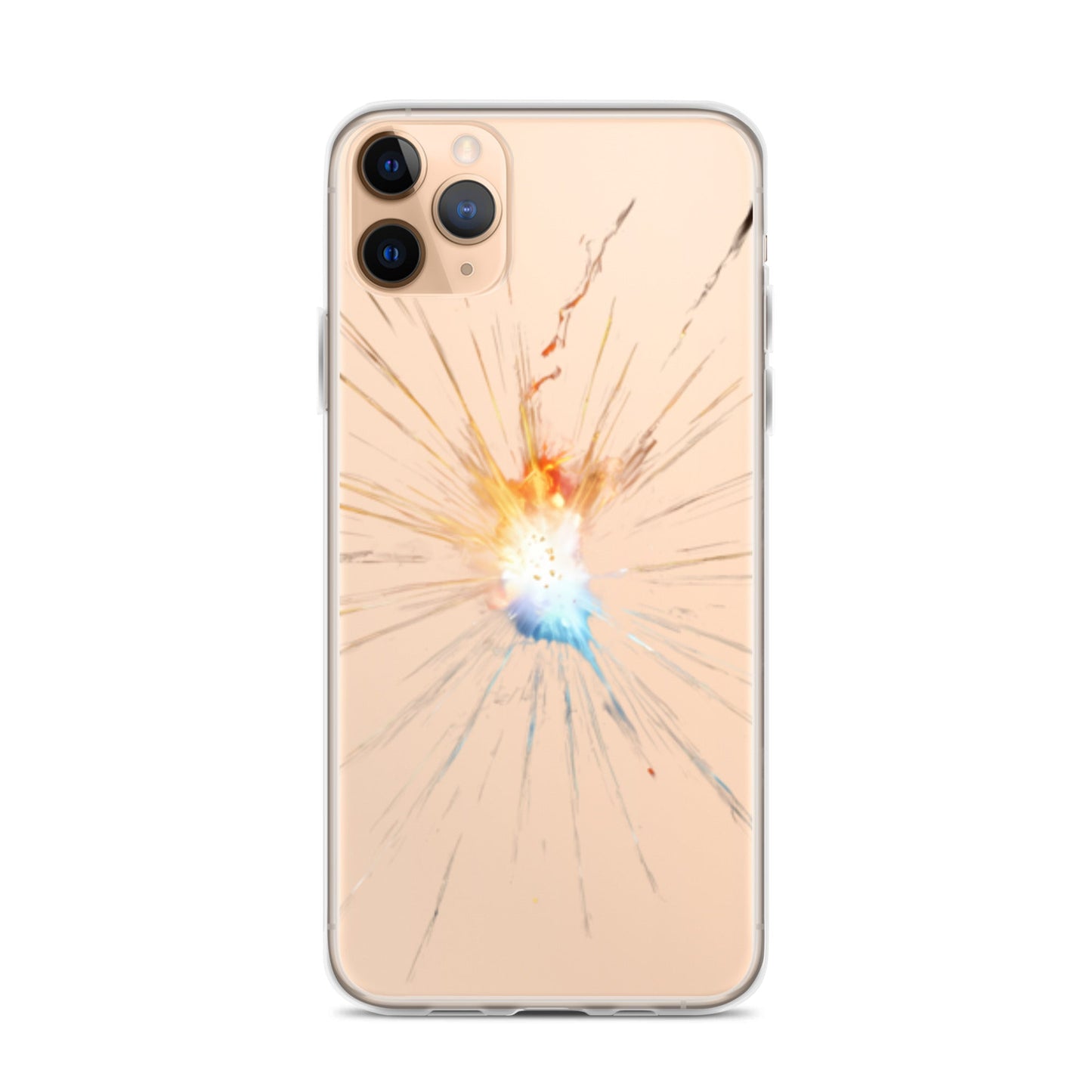 Supernova Spectacle for iPhone-Clear Case - InkSync