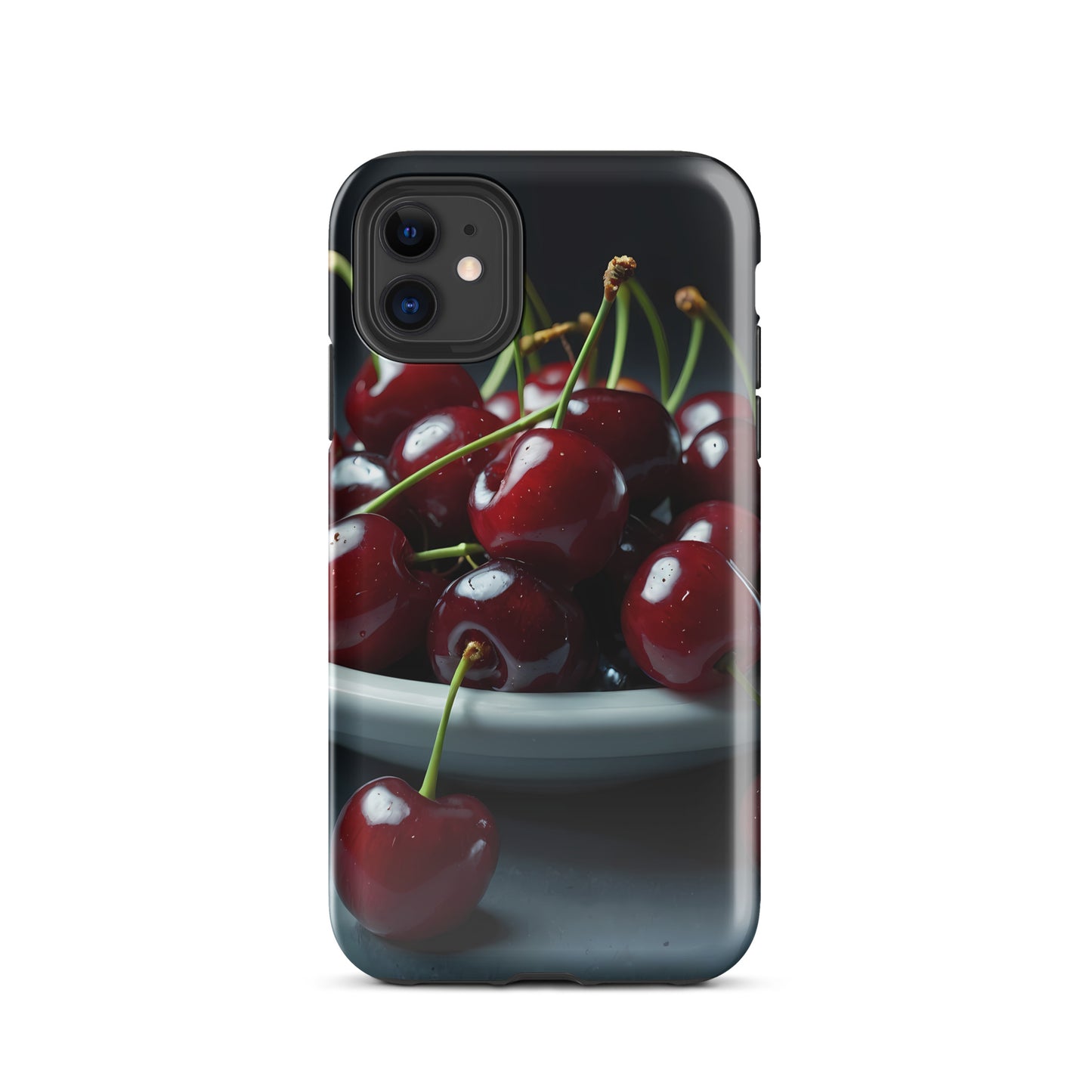 Cherries for iPhone-Clear Case