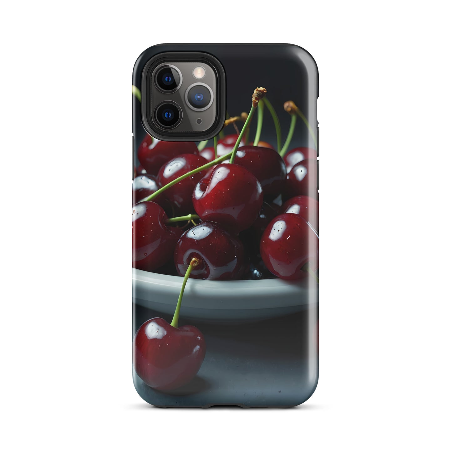 Cherries for iPhone-Clear Case