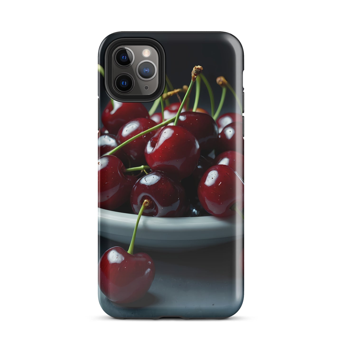 Cherries for iPhone-Clear Case