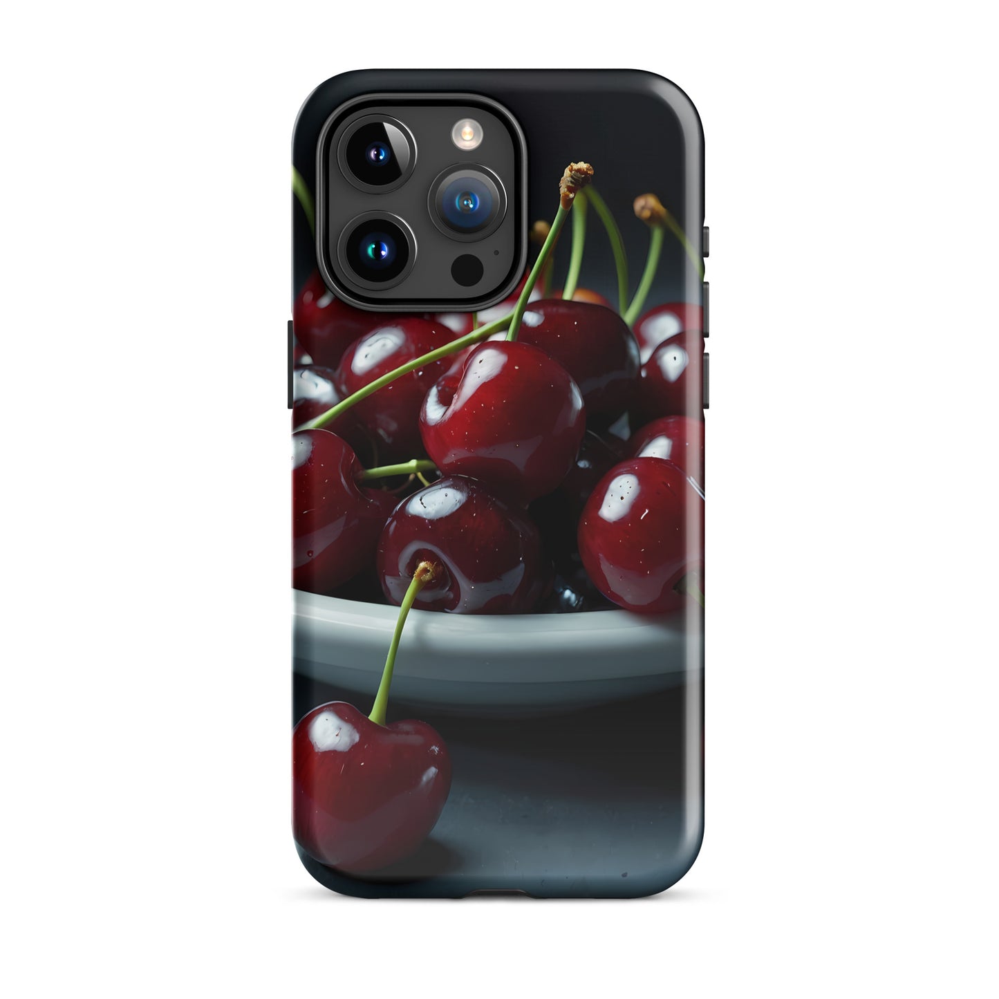 Cherries for iPhone-Clear Case