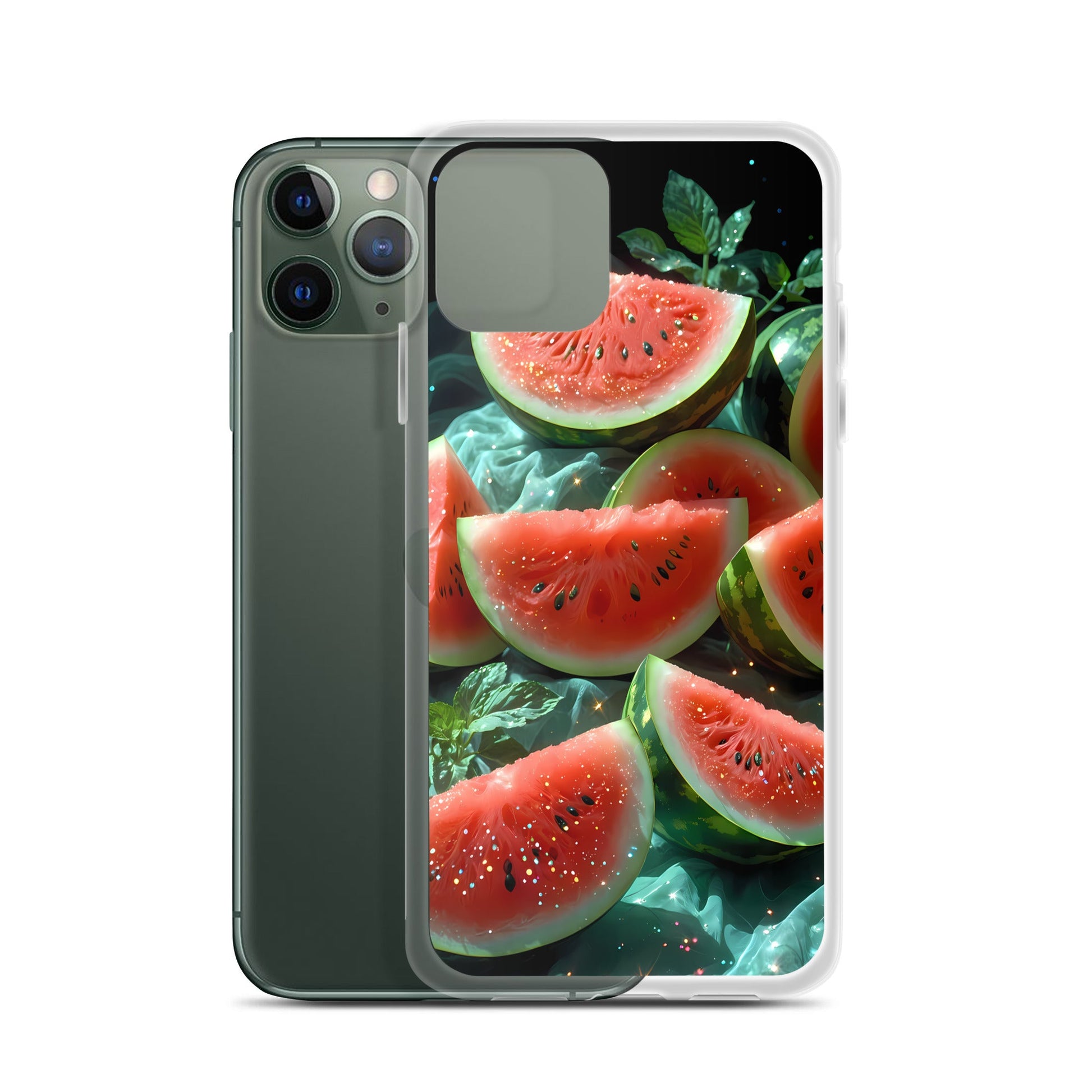 Watermelon for iPhone-Clear Case - InkSync