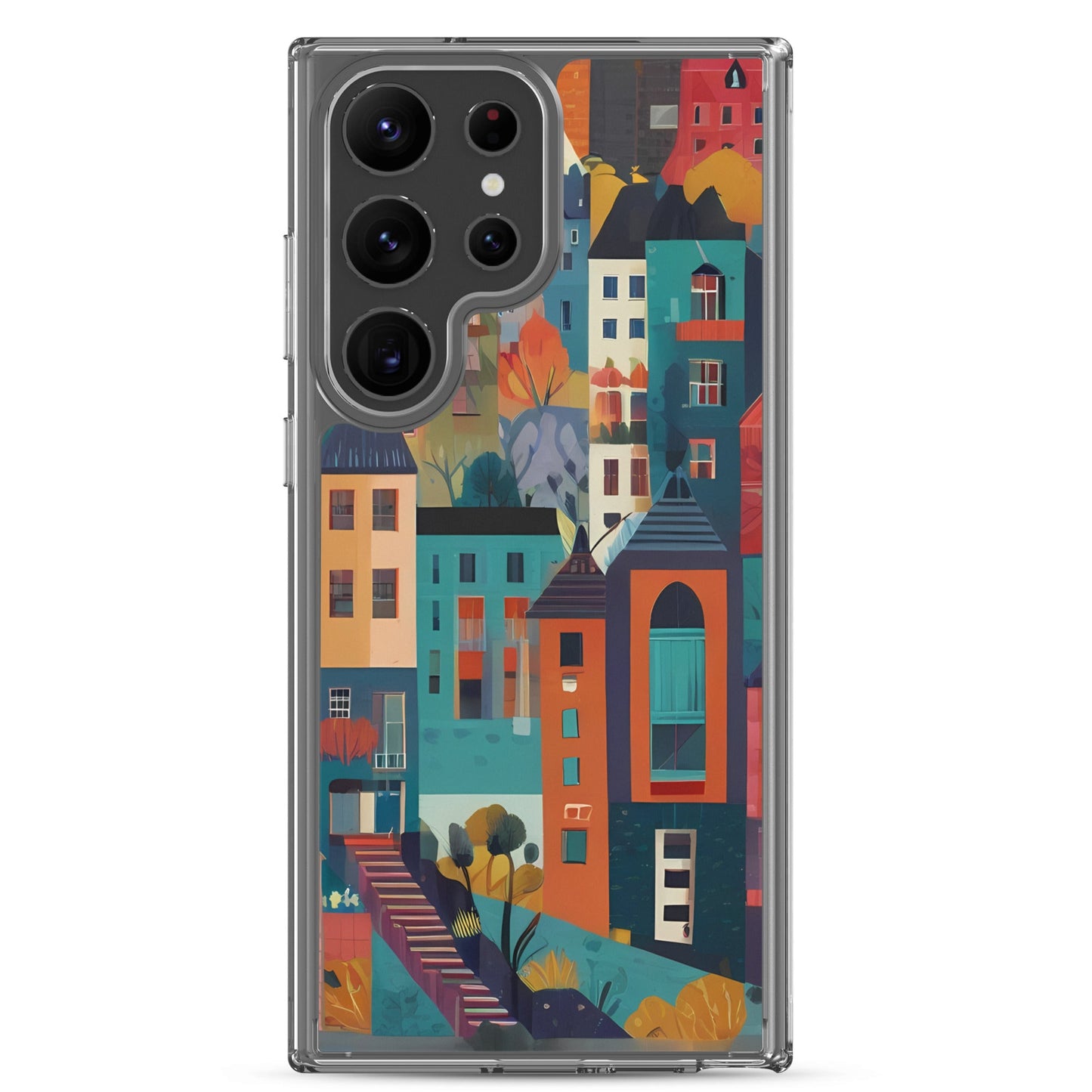 Whimsical for Samsung-Clear Case - InkSync